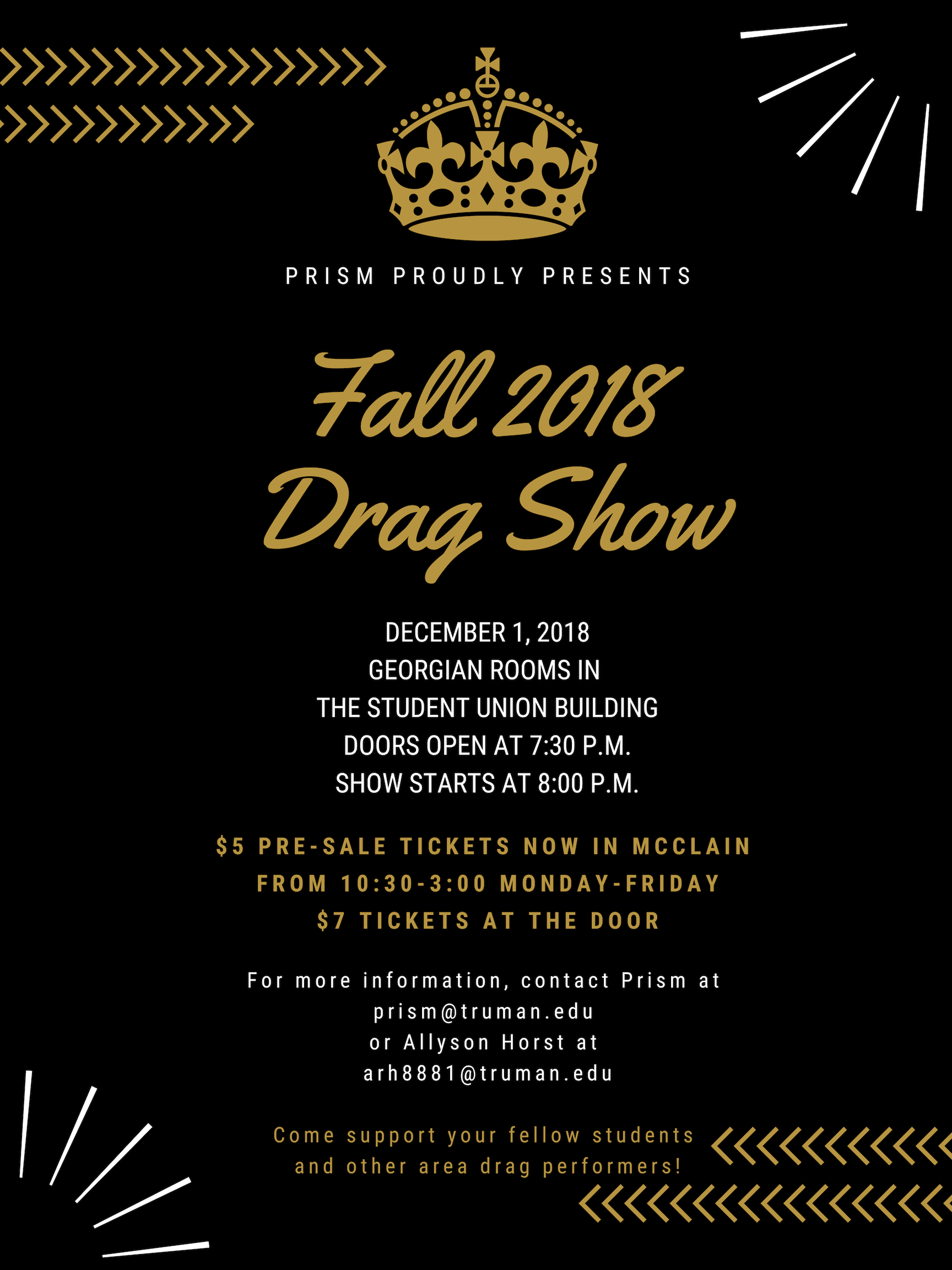 Drag Show Poster Fall 2018 (2)