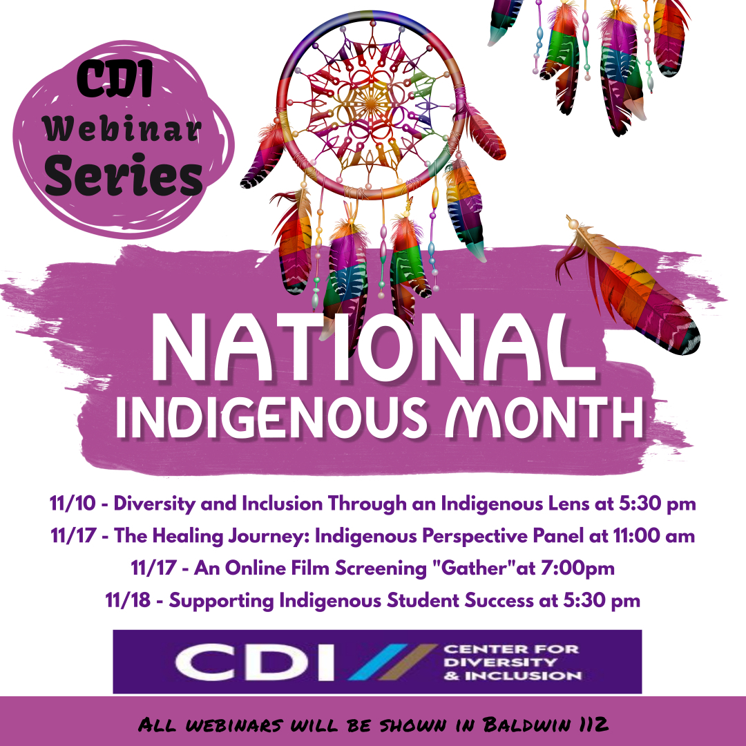 CDI Indigenous Webinar Series